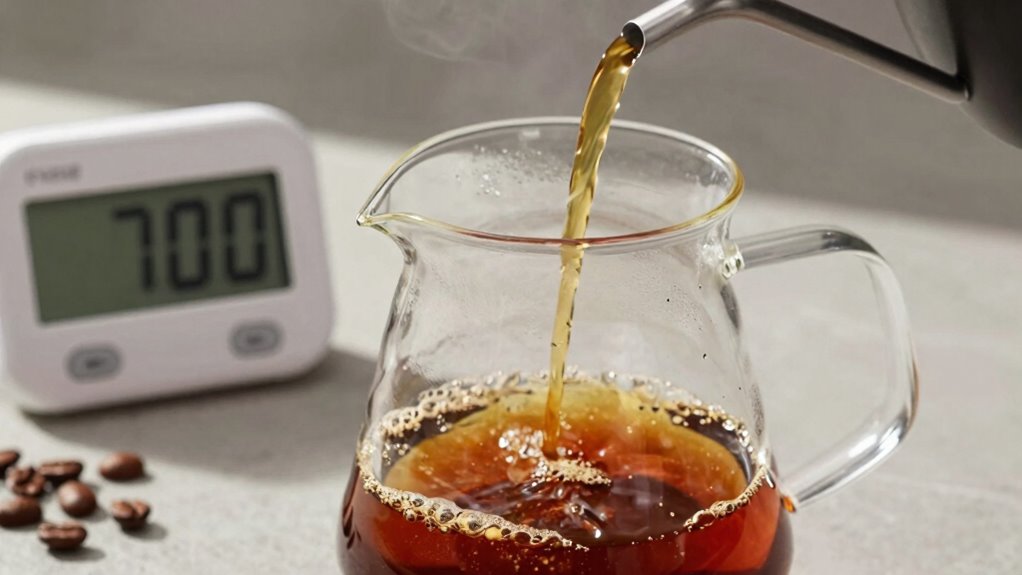 optimizing brew time consistency