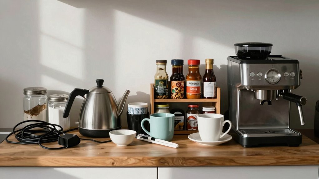 organize coffee for efficiency