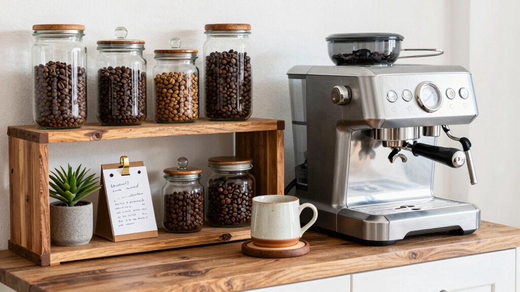 personalized practical coffee setup