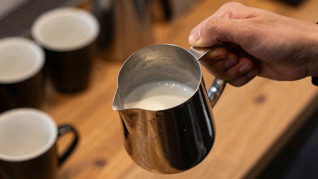 pitcher size affects latte art