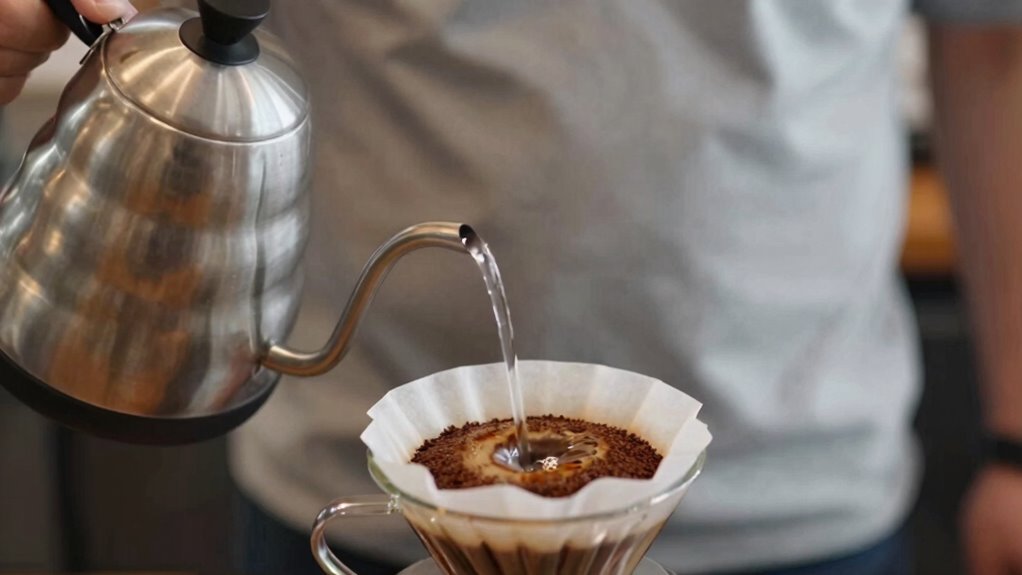 pour height influences extraction