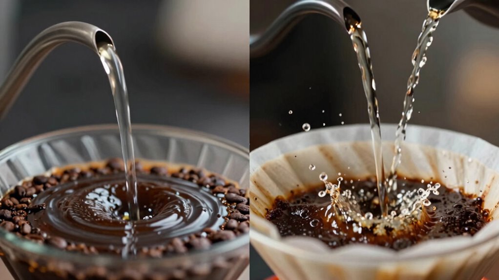 pouring techniques influence flavor