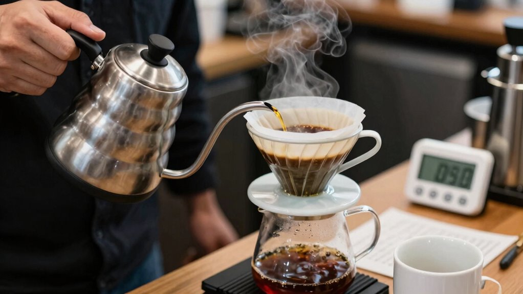 precise brew time control