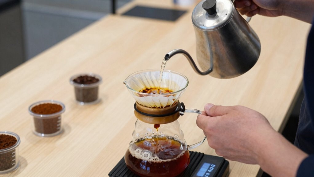 precise transparent coffee craftsmanship