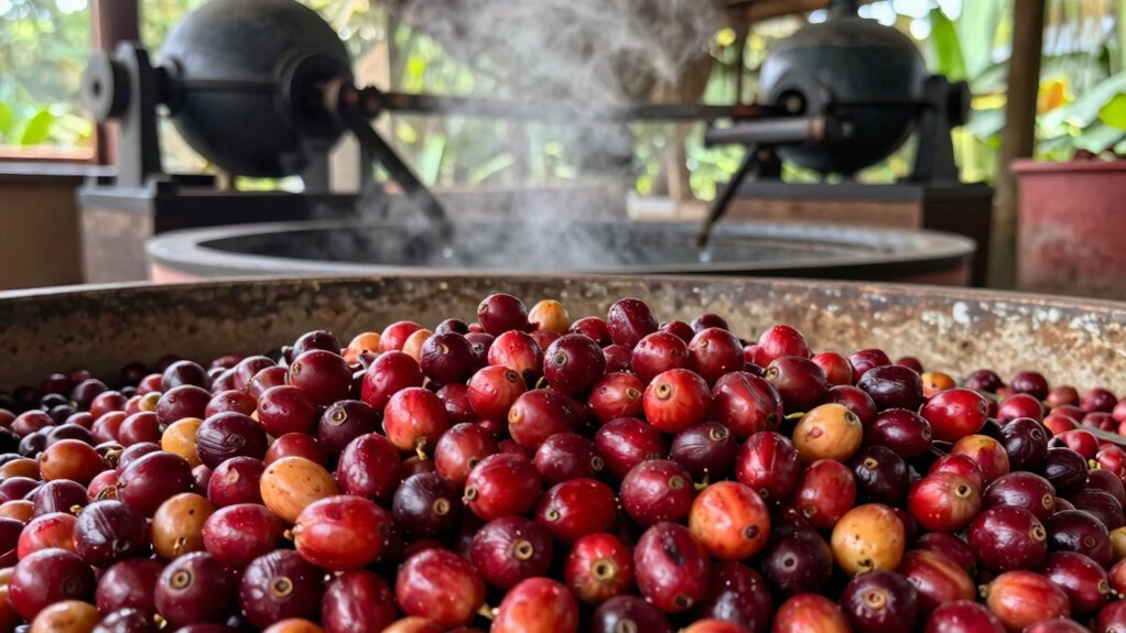 processing shapes coffee flavor