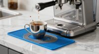 protective mat for coffee equipment