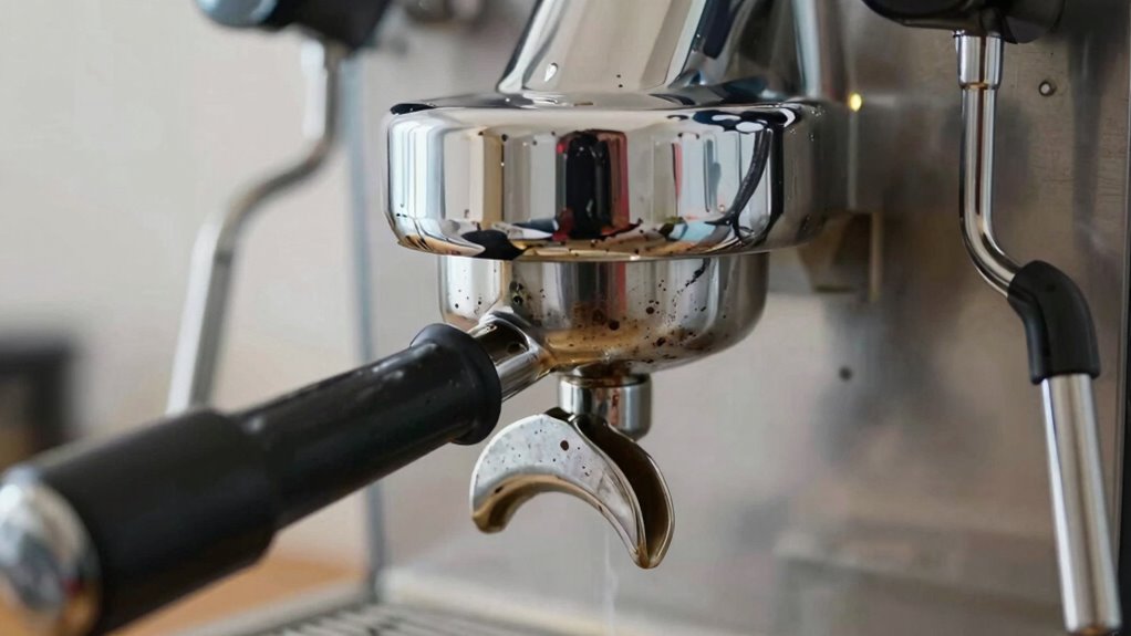 regular backflushing maintains machine