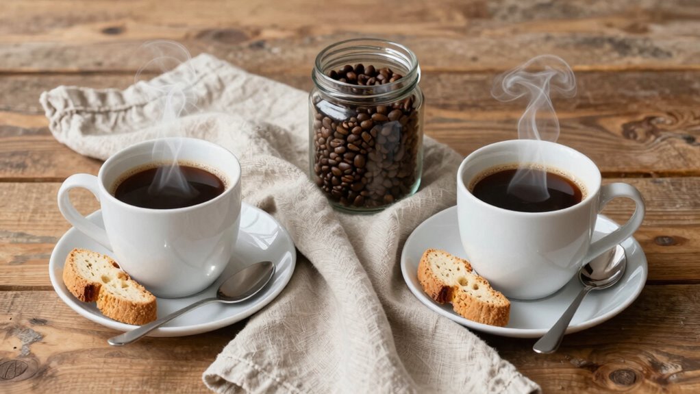 shared coffee station setup