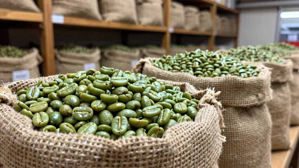 store coffee in stable conditions