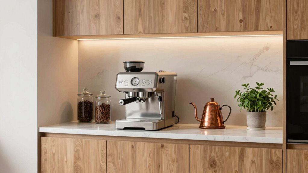 stylish functional coffee station