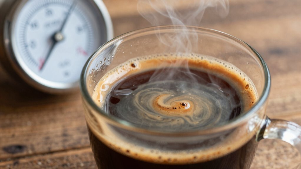 temperature controls flavor extraction