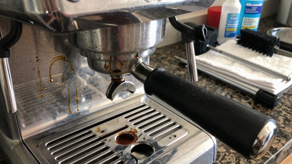 tools for coffee oil removal