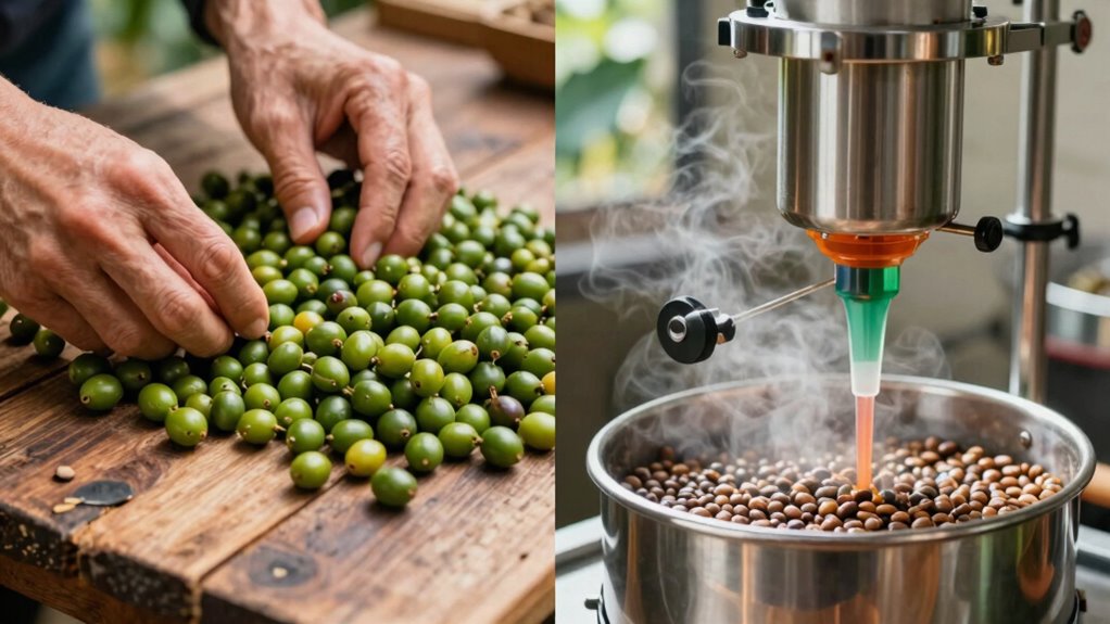 traditional versus experimental processing