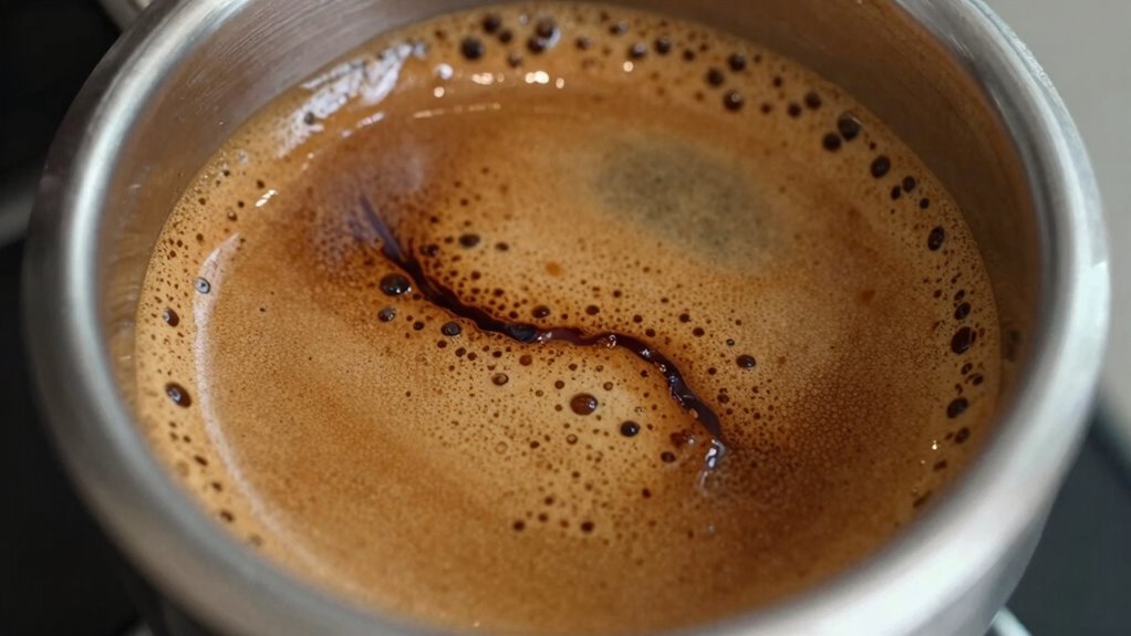 uneven flow and surface