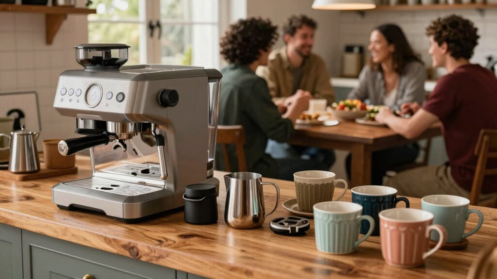 well maintained versatile coffee equipment