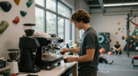 How I Got My Job Running Cafes Out of Climbing Gyms