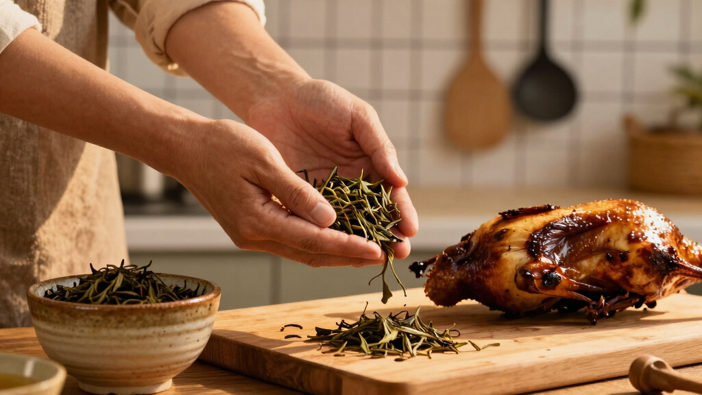 How to use spent tea leaves to smoke Chinese-style duck – recipe
