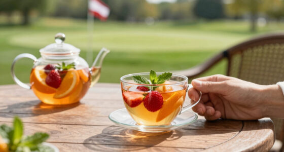 Fruity Golf-Inspired Teas