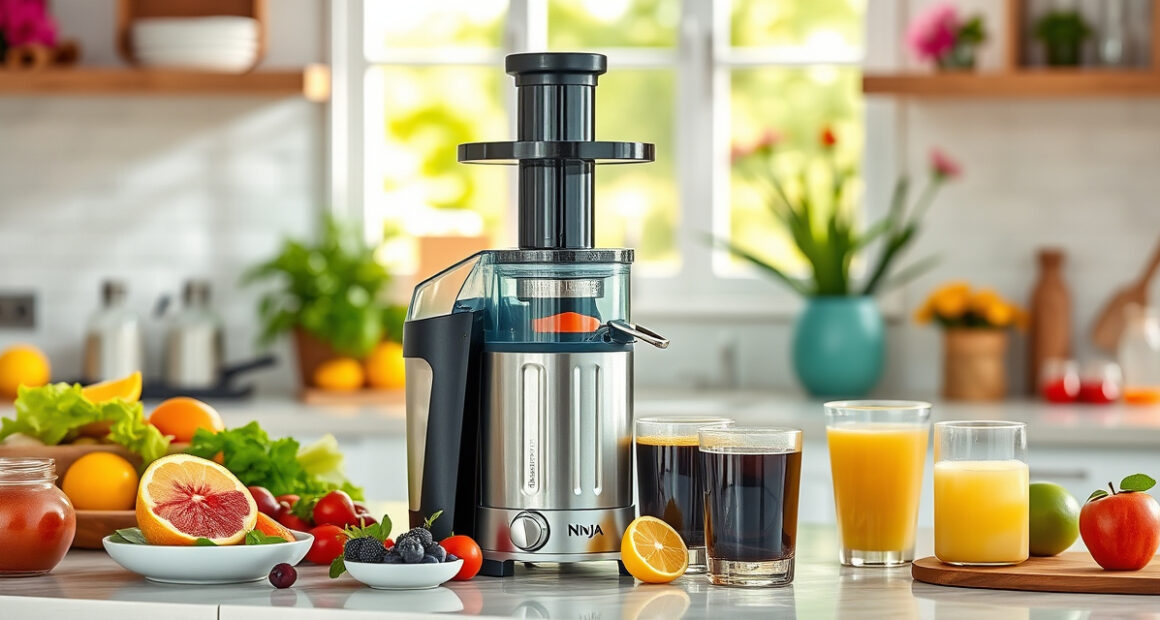 Refreshing Summer Citrus Juices with Ninja NeverClog Cold Press Juicer