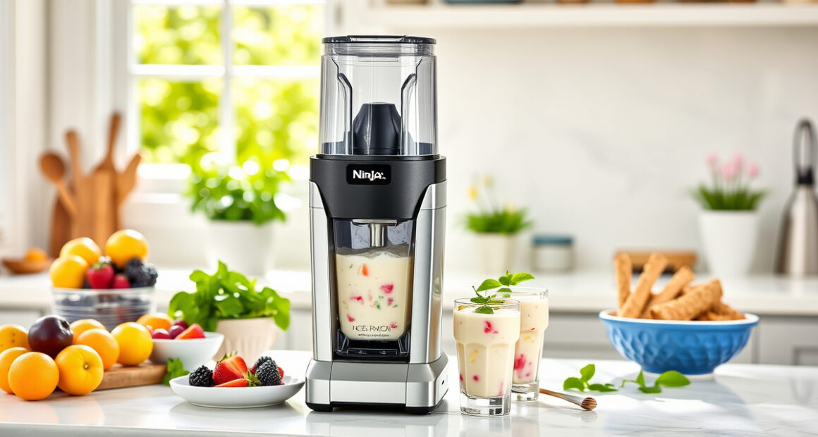 Create Delicious Summer Treats with the Ninja NC301 CREAMi Ice Cream Maker
