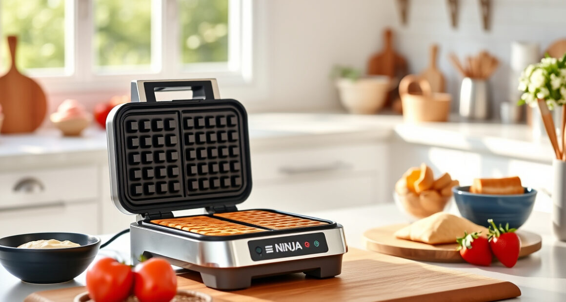 Enjoy Perfect Summer Waffles with Ninja Belgian Waffle Maker Pro