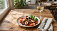 Calamari Grigliati Con Panzanella
