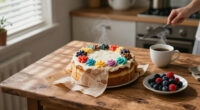 My Grandma's 50-Year-Old Paper Towel Trick For Decorating Cakes Is Ingenious