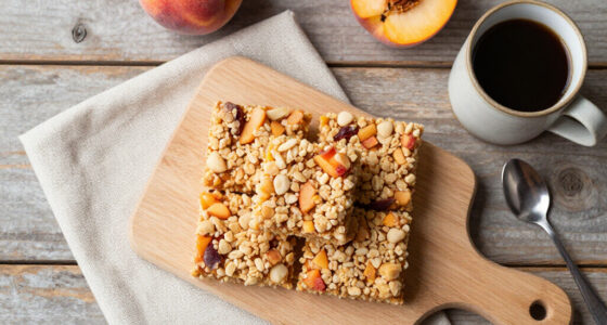 Peach Crumb Bars