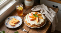 Peaches And Cream Icebox Cake