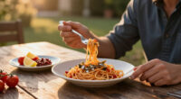 Spaghetti Con Colatura Di Alici, ’Nduja, Limone E Pomodorini Gialli