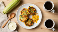 Zucchini And Corn Fritters