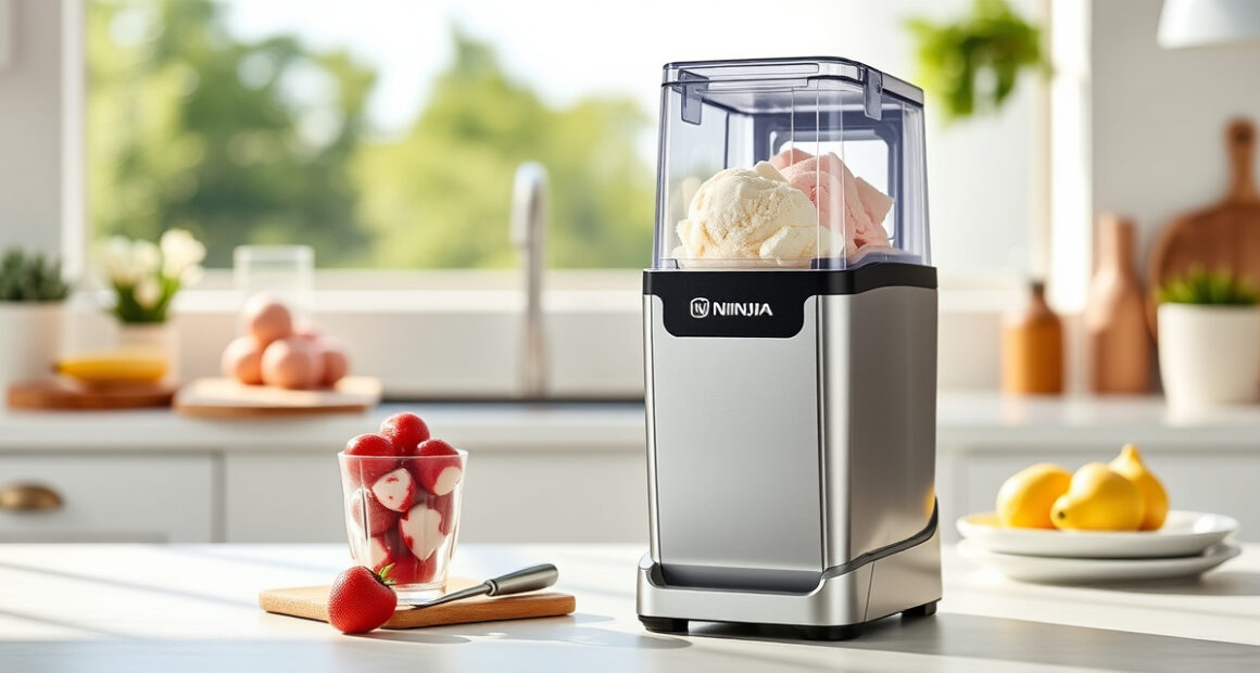 Beat the Summer Heat with Ninja CREAMi Deluxe Ice Cream Maker