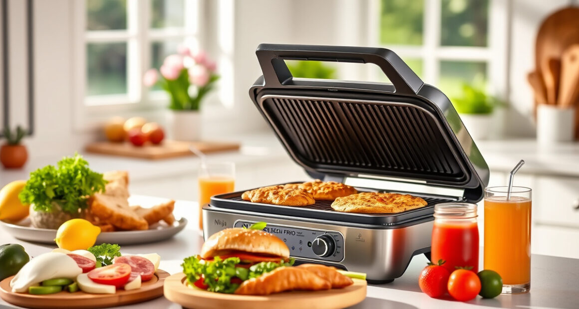 Host Effortless Summer Pool Parties with the Ninja Foodi Pro 5-in-1 Grill