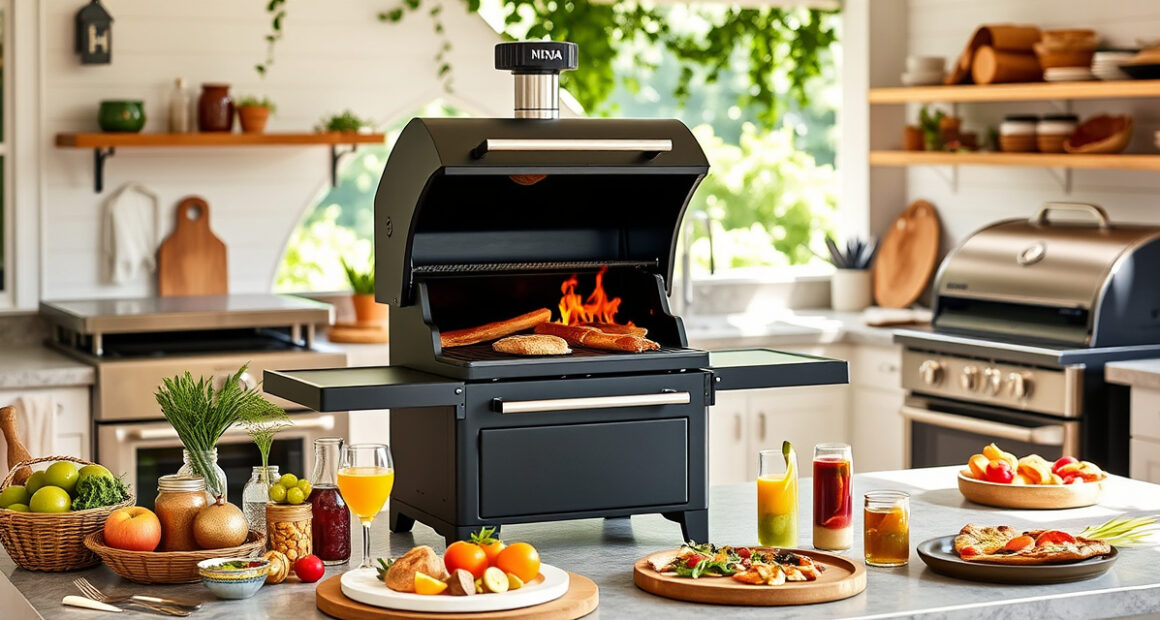 Make Summer Pool Parties Epic with Ninja Outdoor Woodfire Pro XL