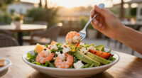 Panzanella With Shrimp, Melon, Avocado, And Feta Gains Popularity