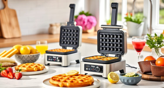 Summer Waffle Delights with the Ninja Belgian Waffle Maker Pro