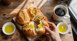 Tear & Share Garlic Bread Rolls