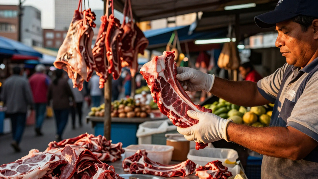 Unregulated Meat Stalls In Bogotá Pose Health Risks