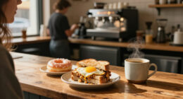 Donuts And Homemade Egg Sandwiches Too