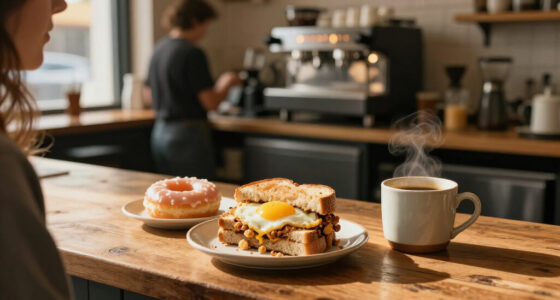 Donuts And Homemade Egg Sandwiches Too